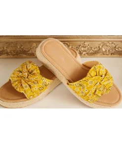 Sandales & Espadrilles>La boutique de Lilie COMPENSEE TACITA Jaune