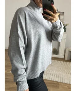 Jupes / Shorts>La boutique de Lilie ENSEMBLE JUPE PULL SAMANTHA Gris