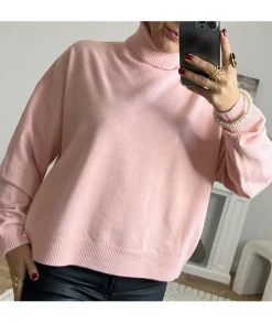Jupes / Shorts>La boutique de Lilie ENSEMBLE JUPE PULL SAMANTHA Rose