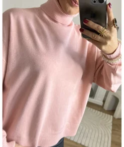 Jupes / Shorts>La boutique de Lilie ENSEMBLE JUPE PULL SAMANTHA Rose