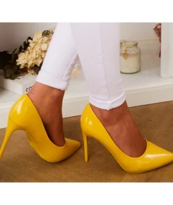 Escarpins>La boutique de Lilie ESCARPIN REINE Jaune