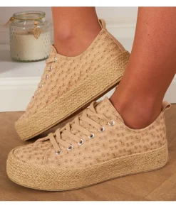 Sandales & Espadrilles>La boutique de Lilie ESPADRILLES YOUNA Beige