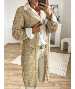 Pulls / Gilets>La boutique de Lilie GILET JEREMY Dore