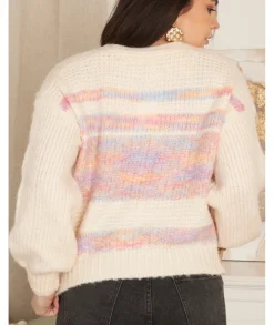 Pulls / Gilets>La boutique de Lilie GILET NOLWEN Beige