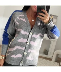 Pulls / Gilets>La boutique de Lilie GILET VANILLE Gris