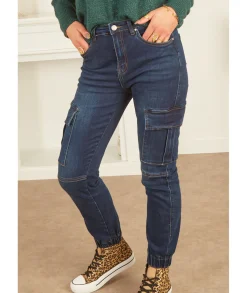 Jeans / Pantalons>La boutique de Lilie JEANS BADRA Brut