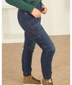 Jeans / Pantalons>La boutique de Lilie JEANS BADRA Brut