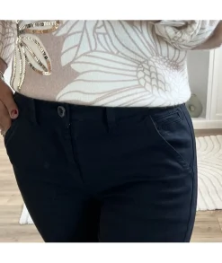 Jeans / Pantalons>La boutique de Lilie JEANS DELPHINE Noir