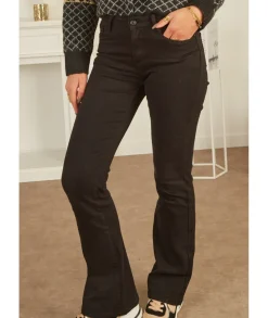 Jeans / Pantalons>La boutique de Lilie JEANS LINDA Noir