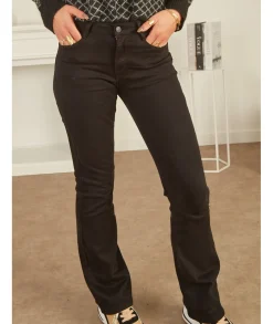 Jeans / Pantalons>La boutique de Lilie JEANS LINDA Noir