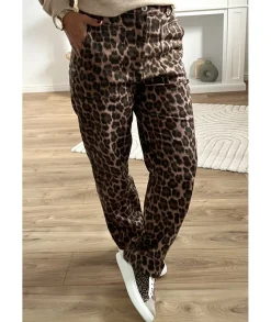 Jeans / Pantalons>La boutique de Lilie JEANS ROBERT Camel