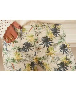 Jeans / Pantalons>La boutique de Lilie JEANS SYLVAINE Vert