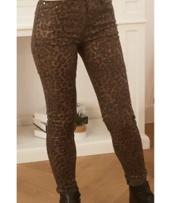 Jeans / Pantalons>La boutique de Lilie JEANS VIOLAINE Kaki