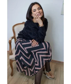 Jupes / Shorts>La boutique de Lilie JUPE ALEXANDRA Noir
