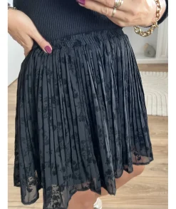 Jupes / Shorts>La boutique de Lilie JUPE ANNIE Noir