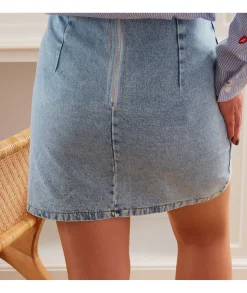 Jupes / Shorts>La boutique de Lilie JUPE BARBARA Jeans