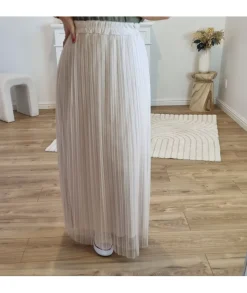 Jupes / Shorts>La boutique de Lilie JUPE BERANGERE EN TULLE Beige