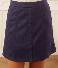 Jupes / Shorts>La boutique de Lilie JUPE CAROLINE Marine