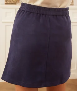Jupes / Shorts>La boutique de Lilie JUPE CAROLINE Marine