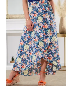 Jupes / Shorts>La boutique de Lilie JUPE CATHALINA Bleu