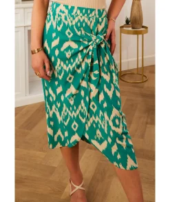 Jupes / Shorts>La boutique de Lilie JUPE CATHYA Vert