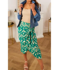 Jupes / Shorts>La boutique de Lilie JUPE CATHYA Vert