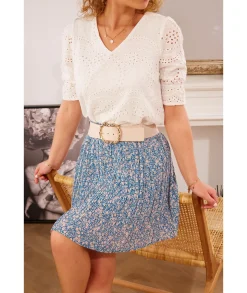 Jupes / Shorts>La boutique de Lilie JUPE DAPHNEE Bleu