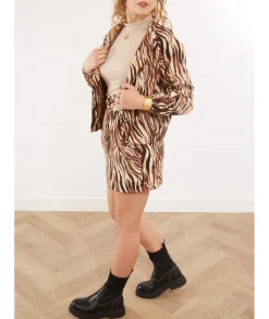 Jupes / Shorts>La boutique de Lilie JUPE DOMYA Marron