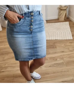 Jupes / Shorts>La boutique de Lilie JUPE ELENA Jeans