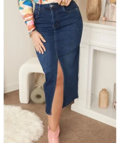 Jupes / Shorts>La boutique de Lilie JUPE EN JUSTINE Jeans