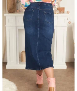 Jupes / Shorts>La boutique de Lilie JUPE EN JUSTINE Jeans