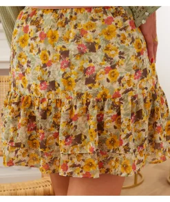 Jupes / Shorts>La boutique de Lilie JUPE ESTELLE Jaune