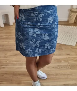 Jupes / Shorts>La boutique de Lilie JUPE EVANIE Jeans