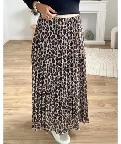 Jupes / Shorts>La boutique de Lilie JUPE GABRIELLA Taupe