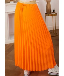 Jupes / Shorts>La boutique de Lilie JUPE INGRID Orange
