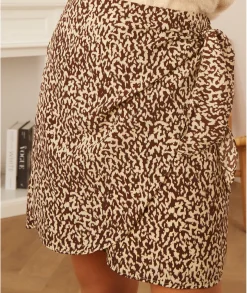 Jupes / Shorts>La boutique de Lilie JUPE KATEL Marron