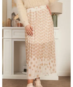 Jupes / Shorts>La boutique de Lilie JUPE KATHLEEN Beige