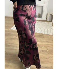 Jupes / Shorts>La boutique de Lilie JUPE LEANE Bordeaux