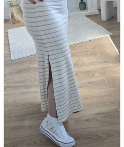 Jupes / Shorts>La boutique de Lilie JUPE MONALISA Beige
