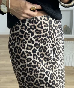 Jupes / Shorts>La boutique de Lilie JUPE NATHALIE Taupe