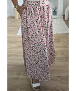 Jupes / Shorts>La boutique de Lilie JUPE NOELIE Rouge