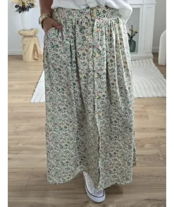 Jupes / Shorts>La boutique de Lilie JUPE NOELIE Vert