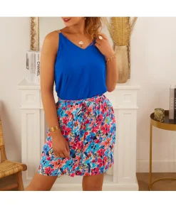 Jupes / Shorts>La boutique de Lilie JUPE NORA Bleu