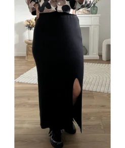 Jupes / Shorts>La boutique de Lilie JUPE SABRINA Noir