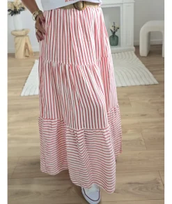 Jupes / Shorts>La boutique de Lilie JUPE SANDRA Rouge