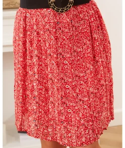 Jupes / Shorts>La boutique de Lilie JUPE STELLA Rouge