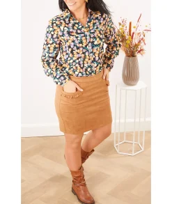 Jupes / Shorts>La boutique de Lilie JUPE ULISSE Taupe