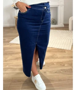 Jupes / Shorts>La boutique de Lilie JUPE YACINTHE Jeans
