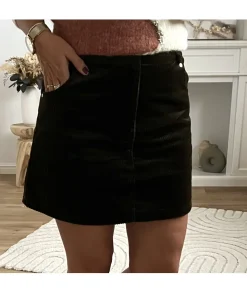 Jupes / Shorts>La boutique de Lilie JUPE YANNICK II DOUBLURE SHORT Kaki