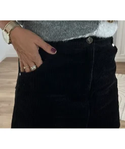 Jupes / Shorts>La boutique de Lilie JUPE YANNICK II DOUBLURE SHORT Noir
